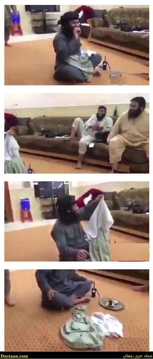 خنده های شیطانی تروریست های داعش هنگام تعرض به یک دختر +تصاویر