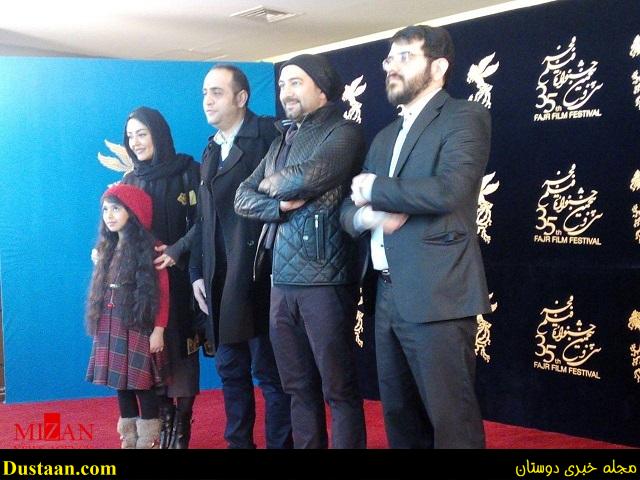 www.dustaan.com-عکس: مجید صالحی و شقایق فراهانی در جشنواره فیلم فجر