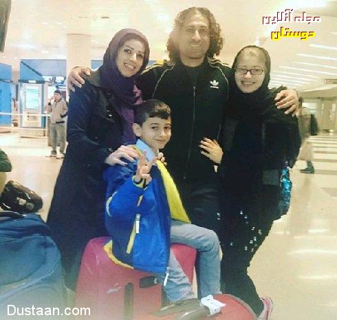 عکس فوتبالیست ایرانی و همسرش در نیویورک