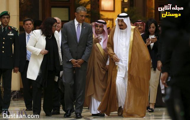 www.dustaan.com-پادشاه عربستان به استقبال اوباما نرفت! +عکس