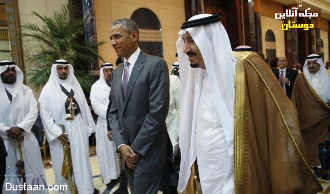 www.dustaan.com-پادشاه عربستان به استقبال اوباما نرفت! +عکس