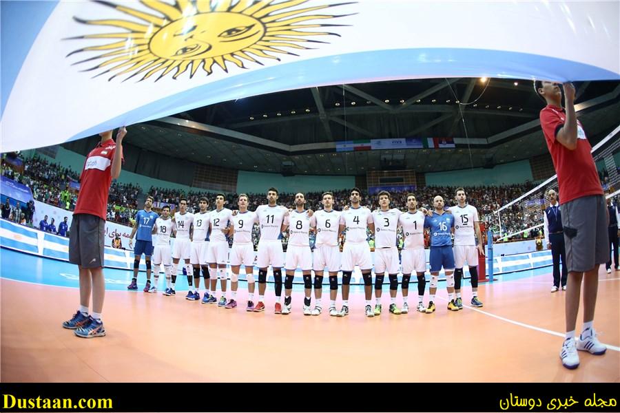 www.dustaan.com-نتیجه دیدار والیبال ایران با ارژانتین +تصاویر و حواشی بازی