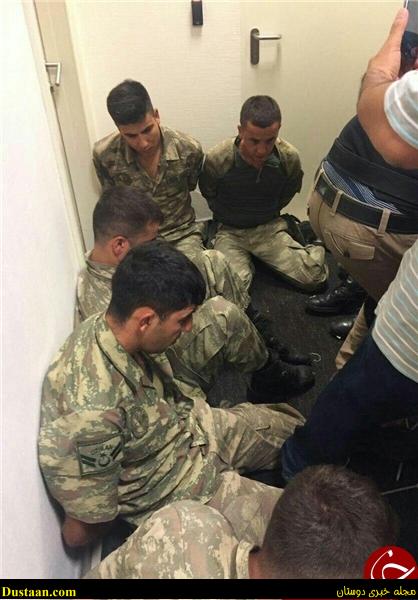 بازداشت فرماندهان نظامی درکودتای ترکیه