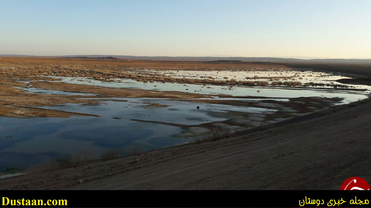 www.dustaan.com-عکس: رودخانه‌ پرآبی که به بیابان تبدیل شد!