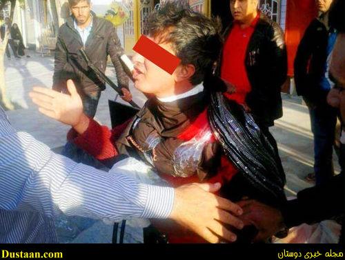 www.dustaan.com-قاتلی که برای فرار لباس زنانه پوشیده بود، دستگیر شد! +عکس