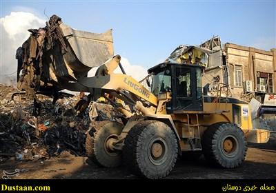 www.dustaan.com-تصاویری جدید از عملیات آواربرداری پلاسکو