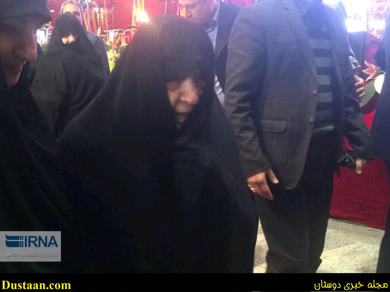 www.dustaan.com-عکس: حضور عفت مرعشی در مراسم سالروز ورود امام (ره)