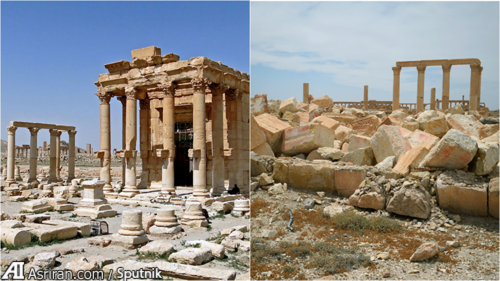 www.dustaan.com-dustaan.com- شهر پالمیرا قبل و بعد از داعش 