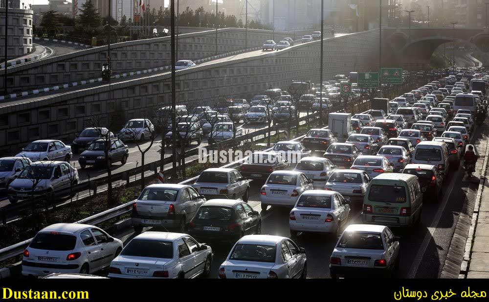www.dustaan.com-dustaan.com-تصاویر پارکینگی وسیع و پر از ماشین به اسم تهران 