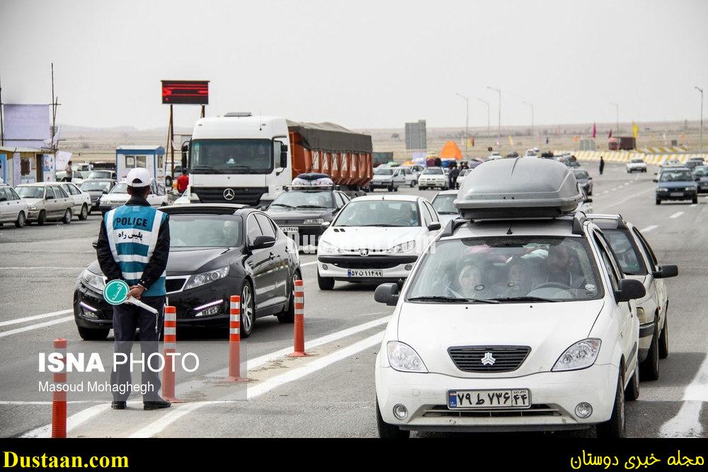 www.dustaan.com-dustaan.com-ترافیک سنگین جاده ها در آغاز دور اول سفرهای نوروزی/تصاویر