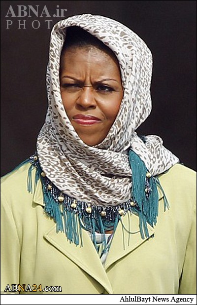 www.dustaan.com-جنجال حضور همسر باراک اوباما در عربستان!۲۲