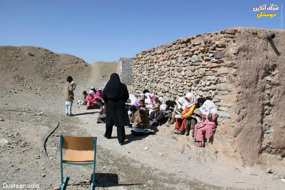 یک مدرسه روستایی عجیب در ایران +عکس