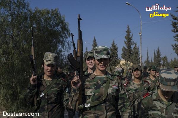 زنان ارتشی سوری + عکس