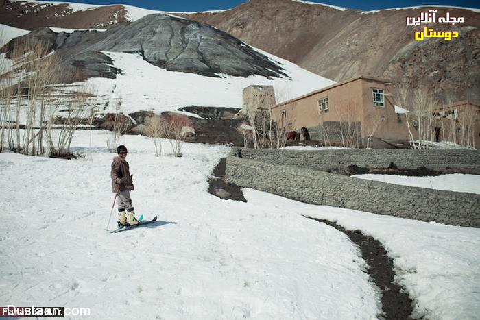 تصاویر/ کلوپ اسکی دختر و پسرها در افغانستان