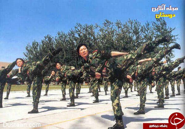 زنان ارتش چین اینگونه می جنگند +تصاویر