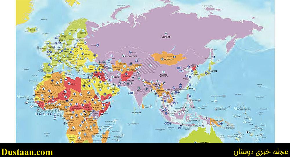 خطرناکترین کشورها برای مسافرت در سال 2017