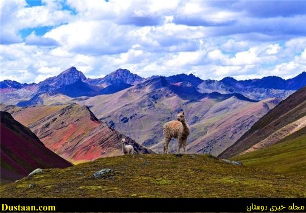 اخبار,اخبارگوناگون,کوه‌های رنگی در پرو 