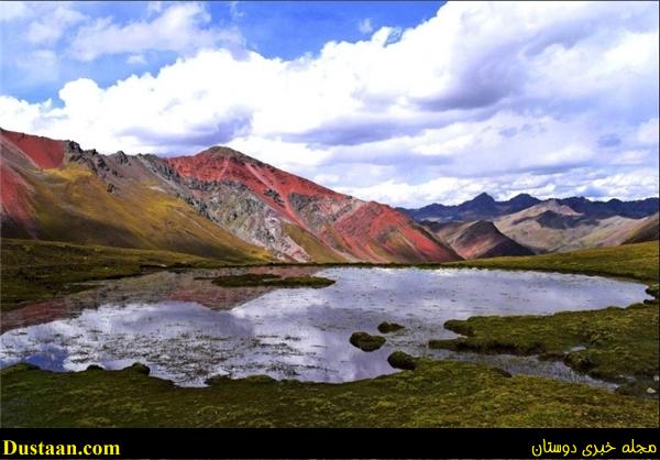 اخبار,اخبارگوناگون,کوه‌های رنگی در پرو 