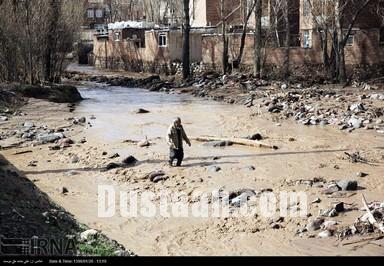 تصاویری از خسارات سیل در روستای&#171;بیرق&#187;