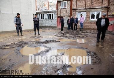 تصاویری از خسارات سیل در روستای&#171;بیرق&#187;