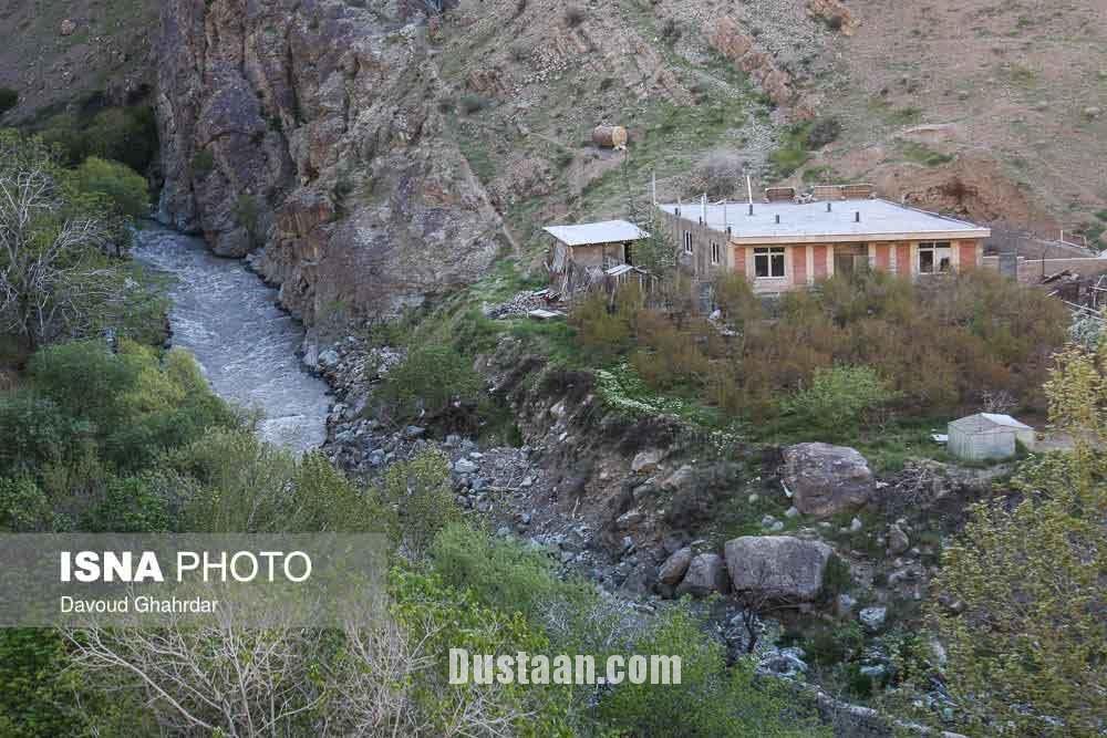 پر آب  ترین رود تهران /تصاویر