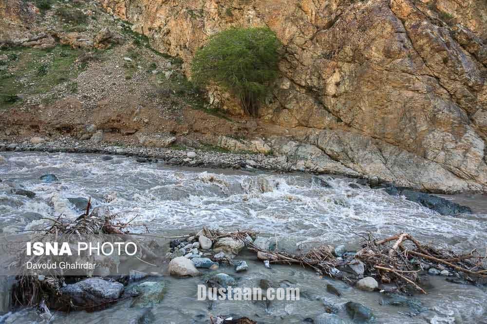 پر آب  ترین رود تهران /تصاویر