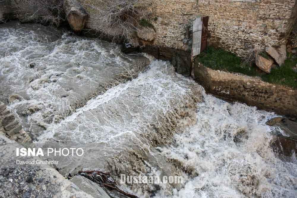 پر آب  ترین رود تهران /تصاویر