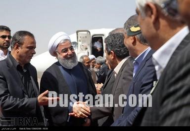 حواشی سفر انتخاباتی روحانی به کرمان/تصاویر