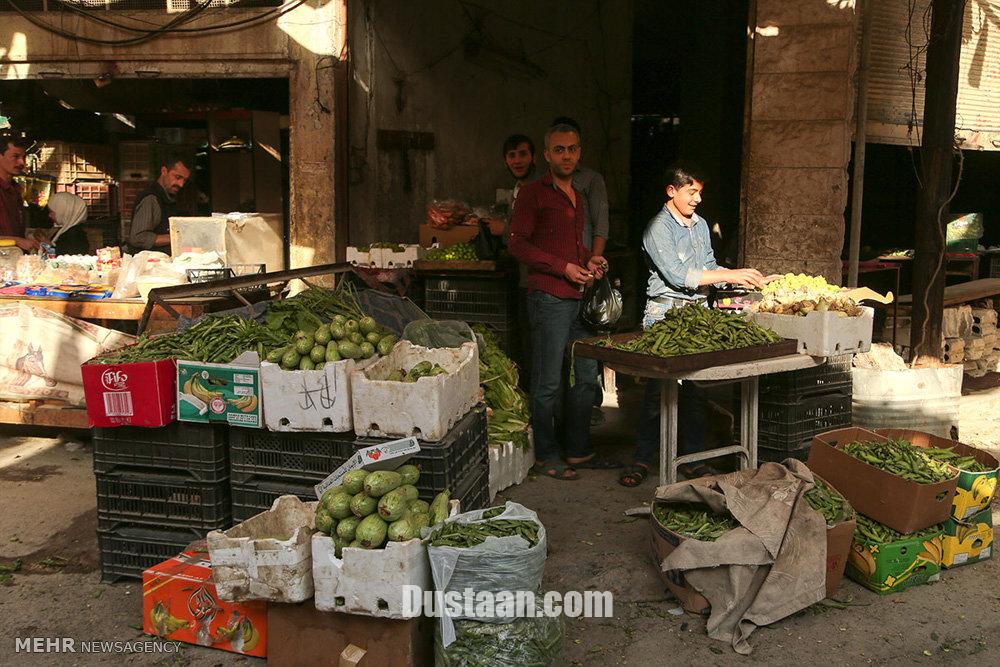 زندگی در یکی از شهرهای تحت محاصره سوریه‎