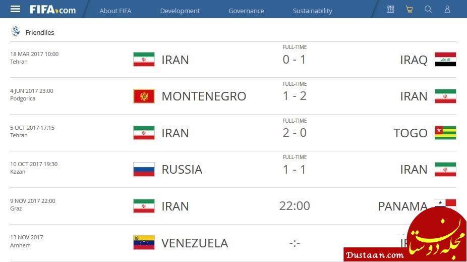 برنامه دیدارهای دوستانه تیم ملی ایران مشخص شد+عکس