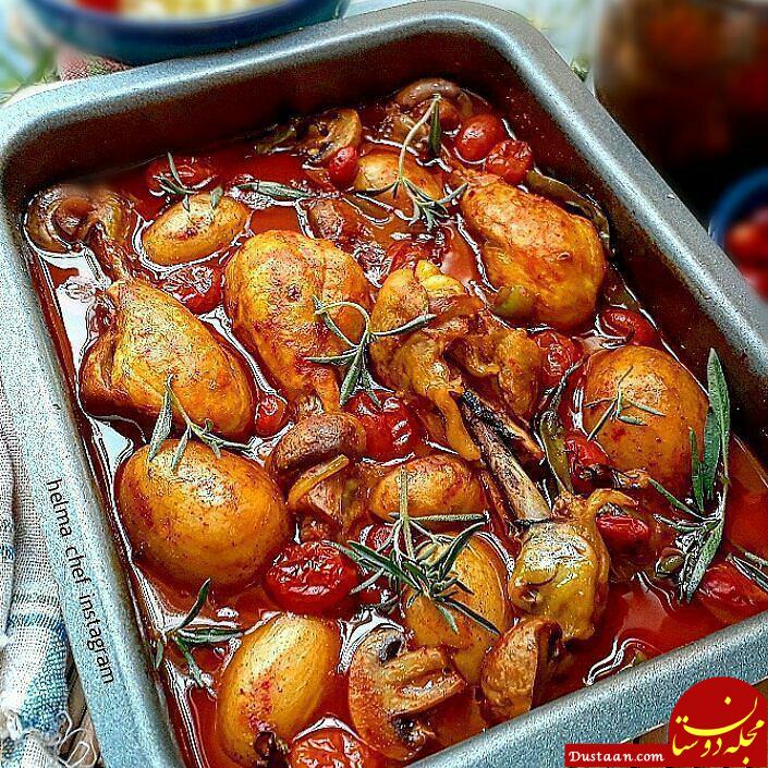 طرز تهیه مرغ مجلسی به سبکی خوشمزه مناسب مجالس و میهمانی ها مجله اینترنتی دوستان