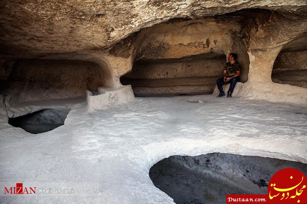 www.dustaan.com-تصاویری بسیار زیبا از روستای صخره‌ ای حیله‌ ور