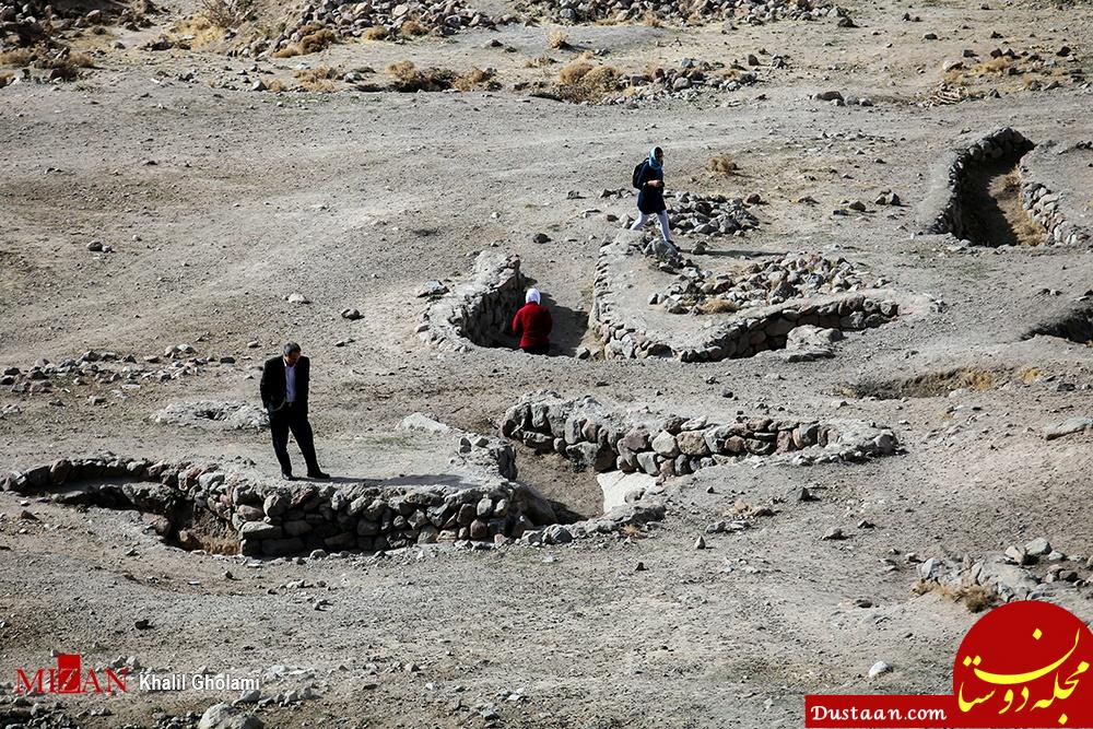 www.dustaan.com-تصاویری بسیار زیبا از روستای صخره‌ ای حیله‌ ور