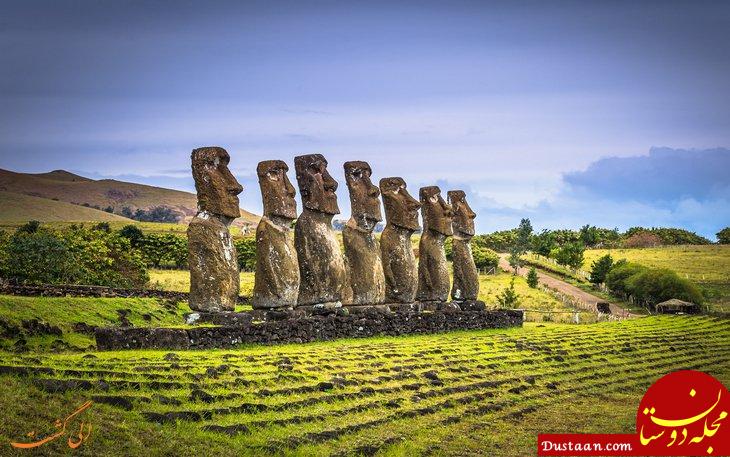 مجسمه های جزیره ایستر