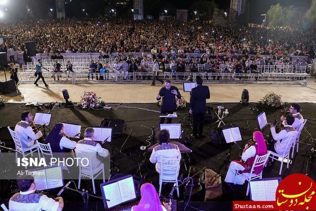 کنسرت خیابانی در بوستان آب و آتش