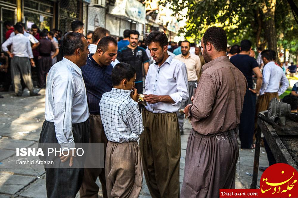 بازار ارز در شهر مرزی مریوان