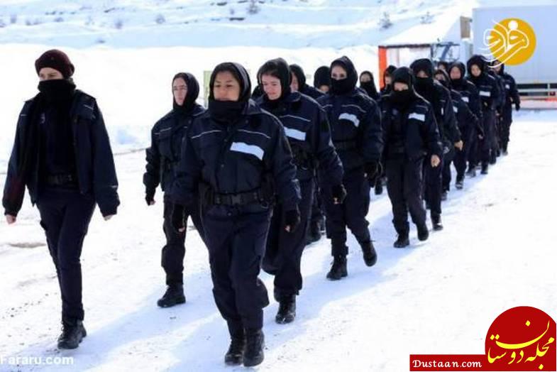 www.dustaan.com - آموزش نظامی دختران افغان در ترکیه +عکس